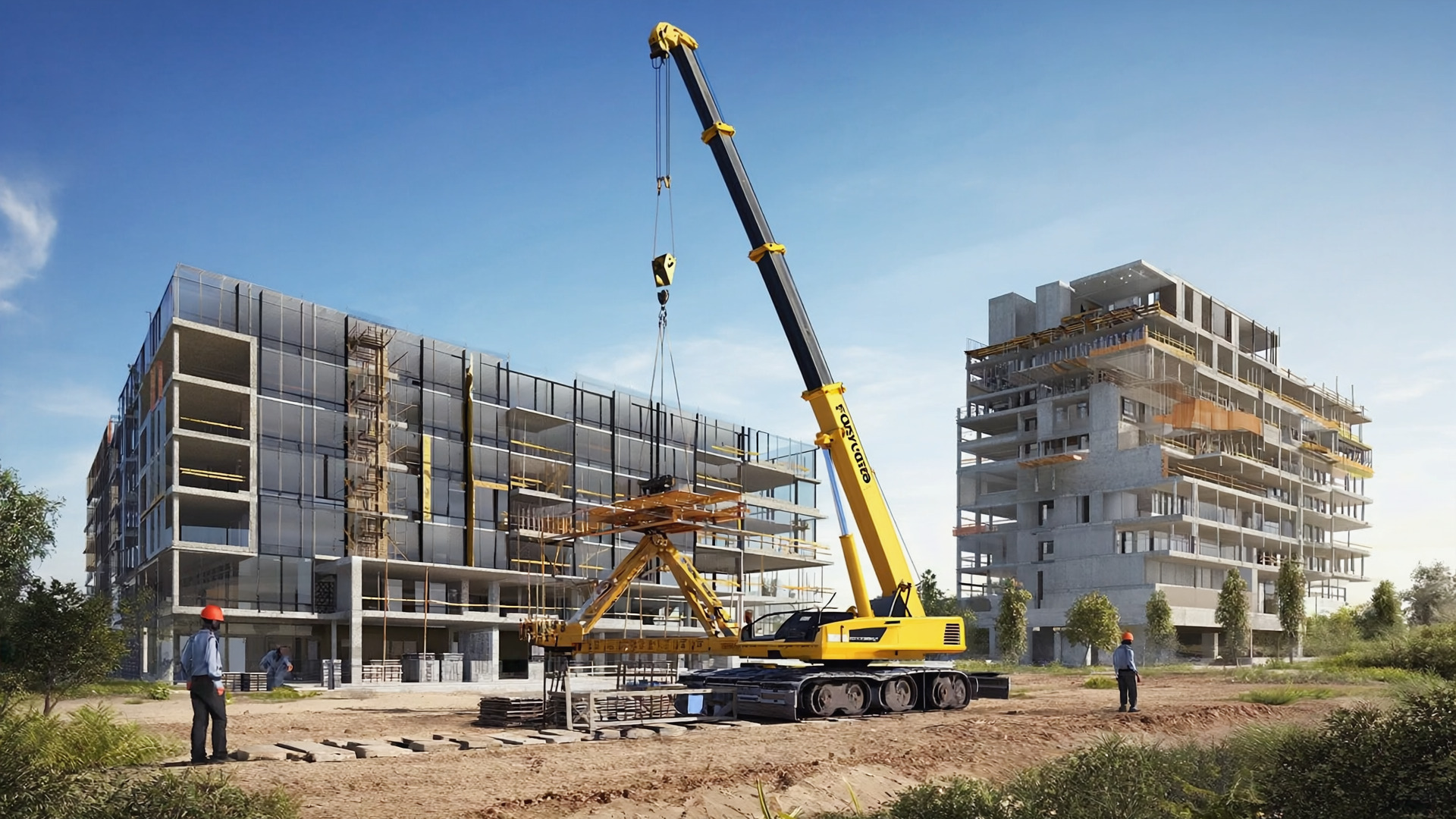 Chantier construction BTP Abidjan JAEBETS HOLDING